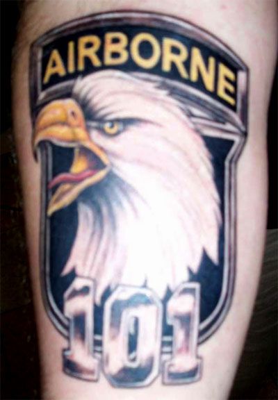 101st Airborne Division Tattoo